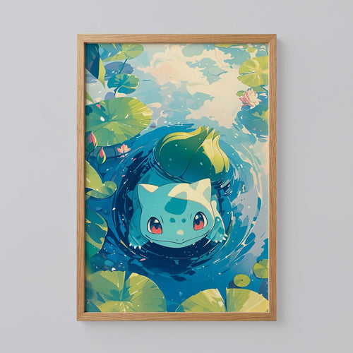 Bulbasaur Pokemon Print