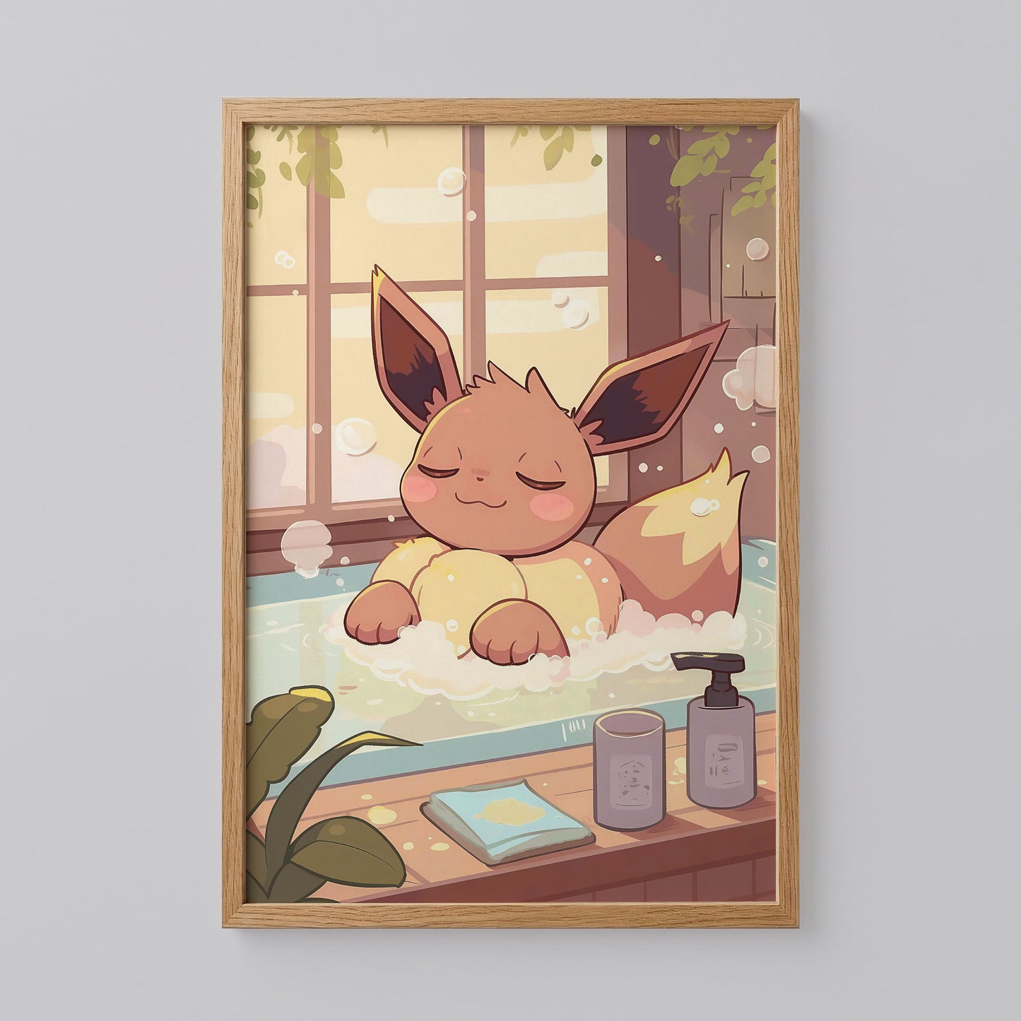 Evoli Badewanne Poster