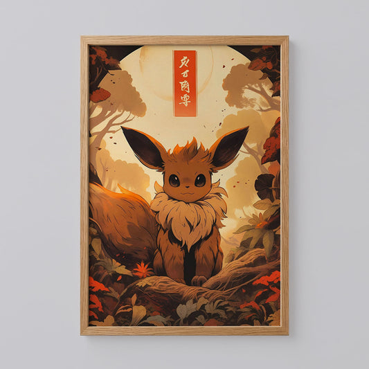 Eevee Pokémon Print Art