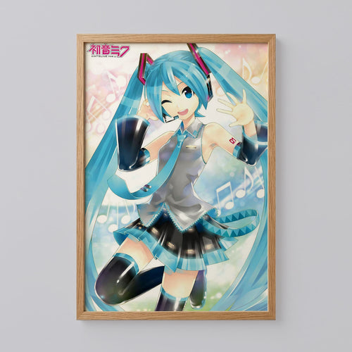 Hatsune Miku Selfie Poster