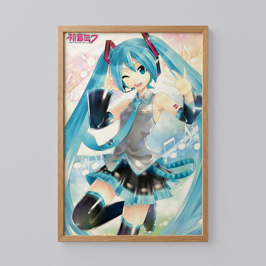 Hatsune Miku Selfie Poster