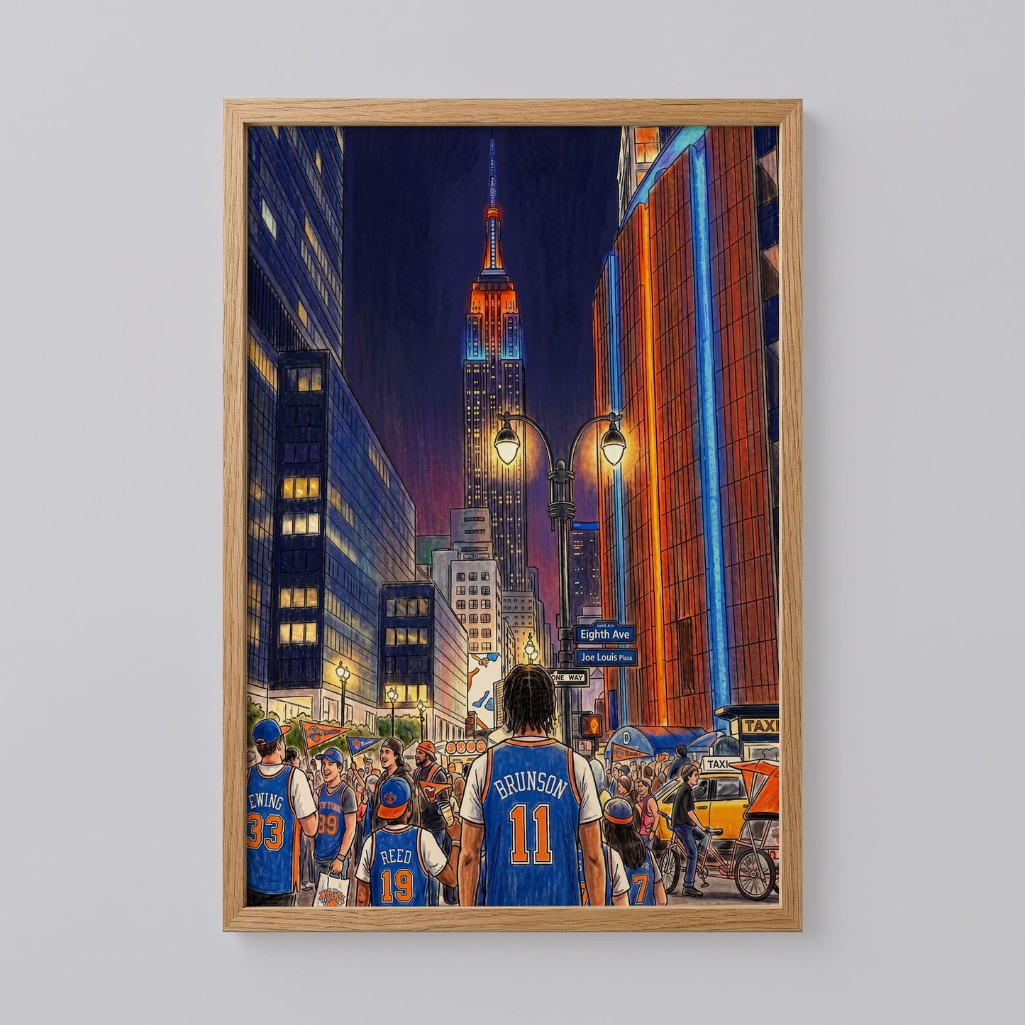 Brunson Knicks Poster