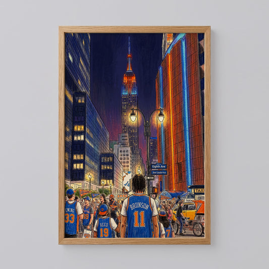 Brunson Knicks Poster