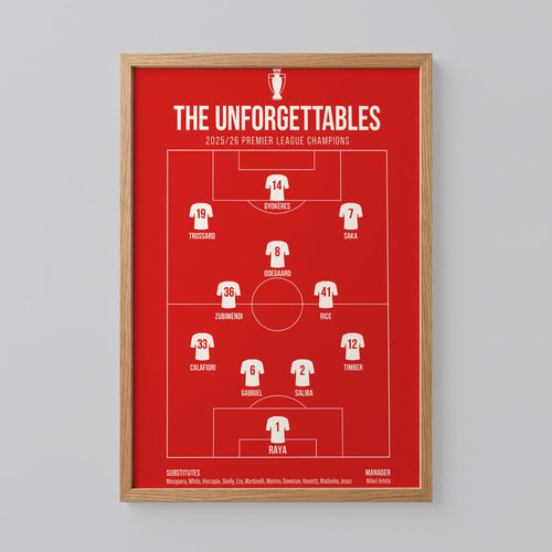 Arsenal Invincibles Poster