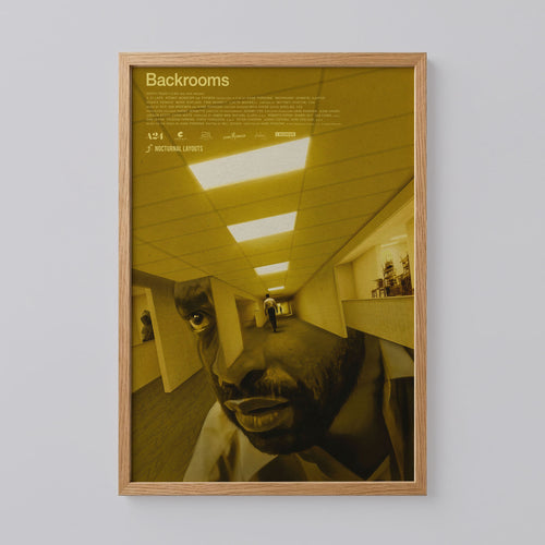 Backrooms Movie Art Print