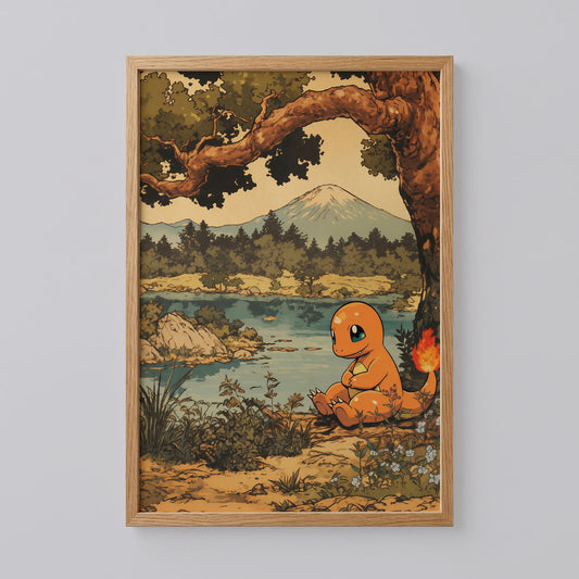 Charmander Inspired Poster