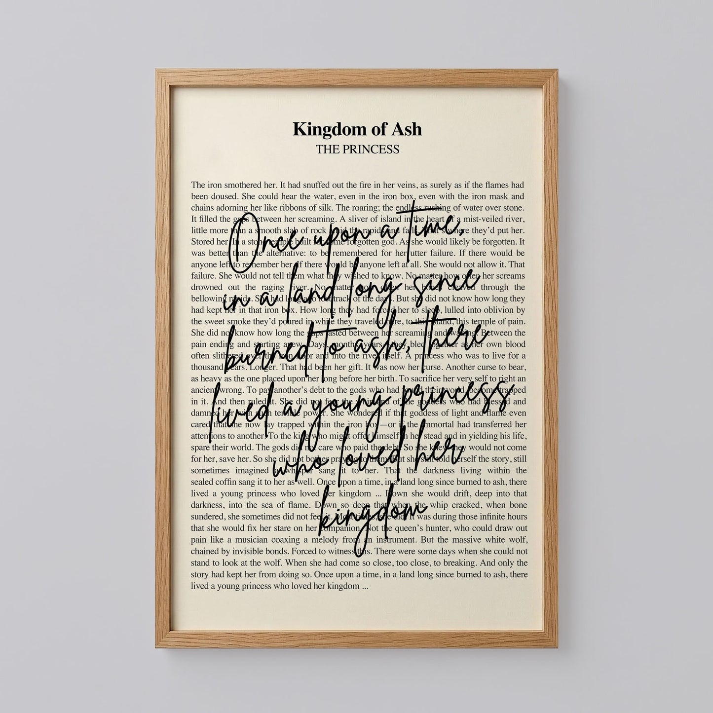 Kingdom of Ash Poster