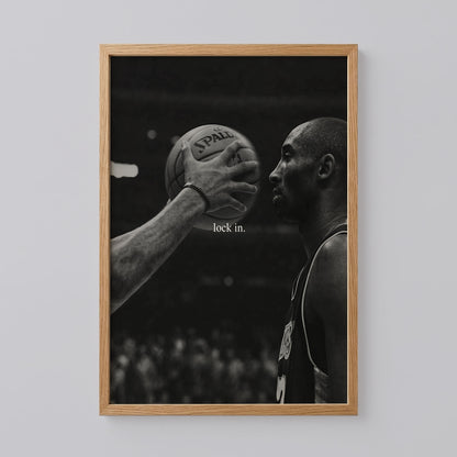 Kobe Bryant Poster, Lock In