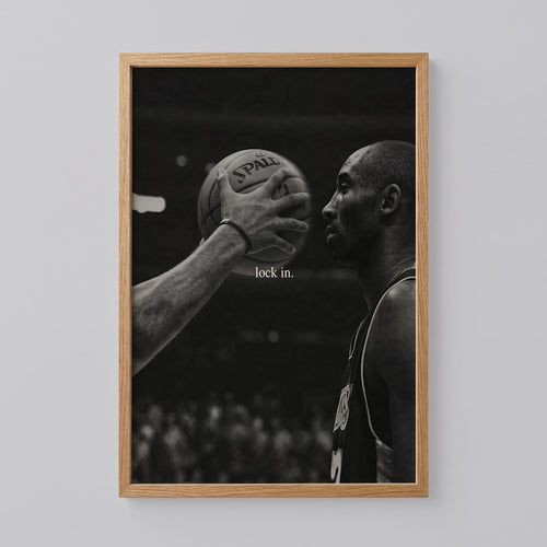Kobe Bryant Poster, Lock In