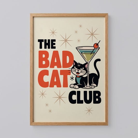 The Bad Cat Club Poster
