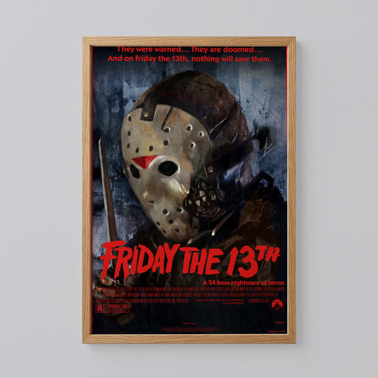 Friday the 13th Art Print