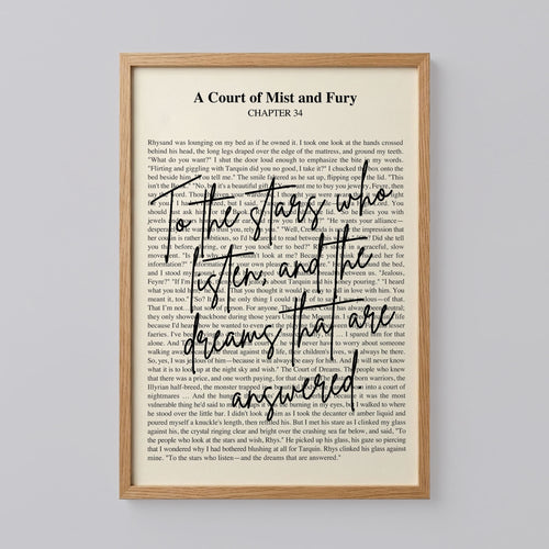 A Court of Mist and Fury Chapter 34 Poster