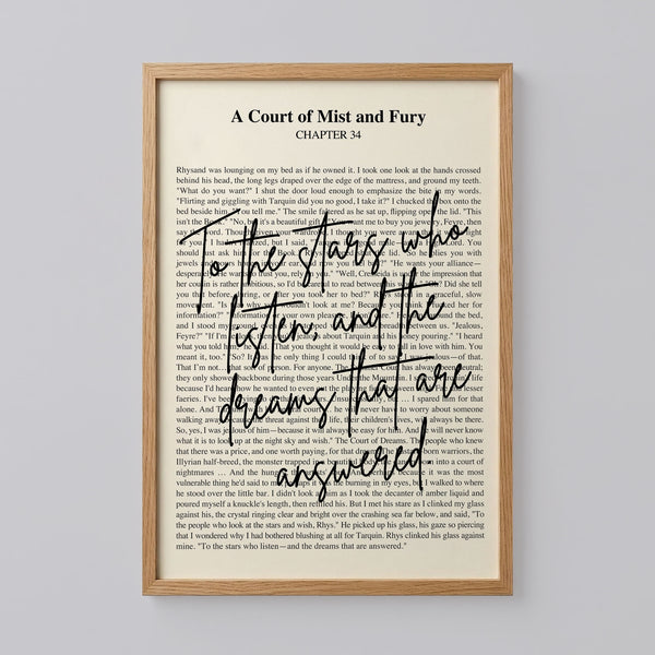 A Court of Mist and Fury Chapter 34 Poster