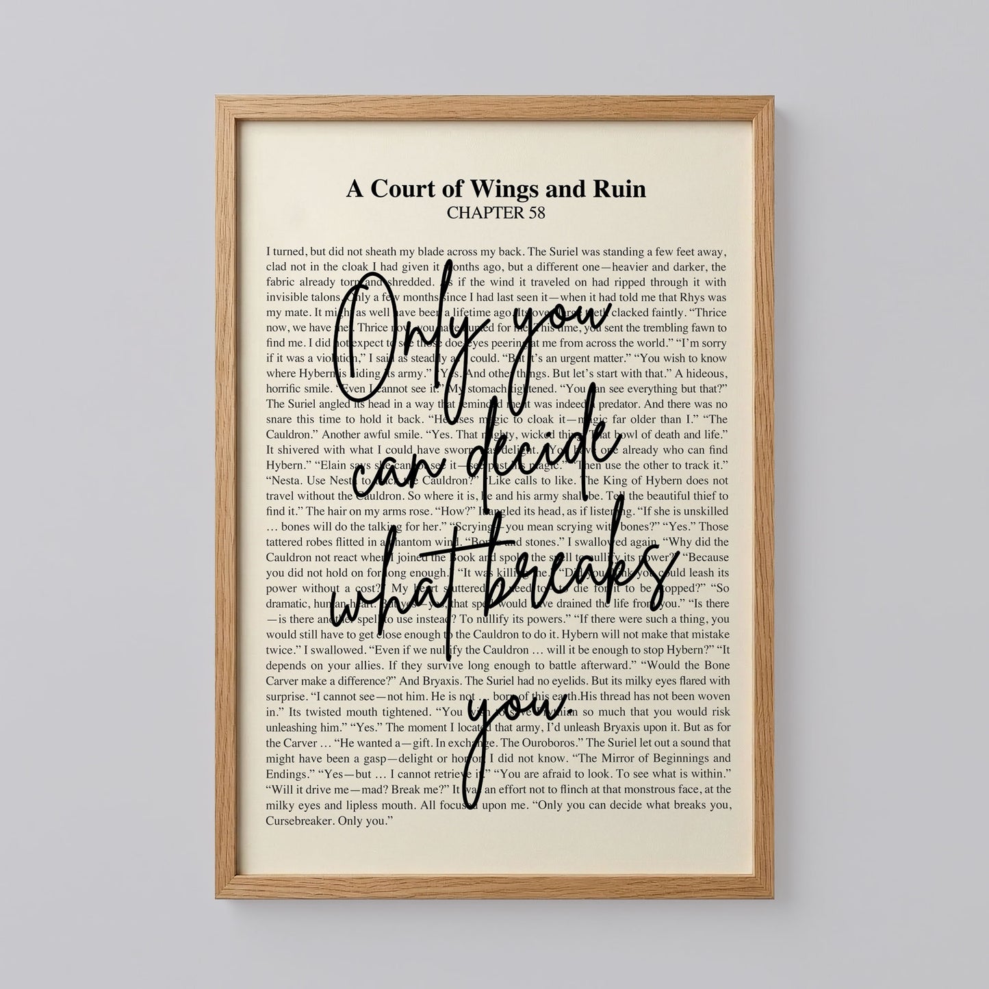 Court of Wings and Ruin Poster