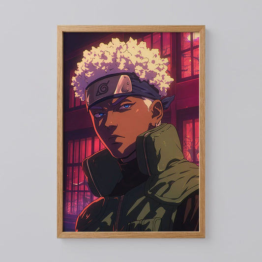 Naruto Manga Collage Poster