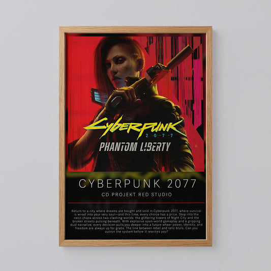 Cyberpunk 2077 Phantom Liberty Poster