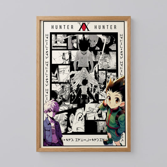 Hunter x Hunter Map Poster