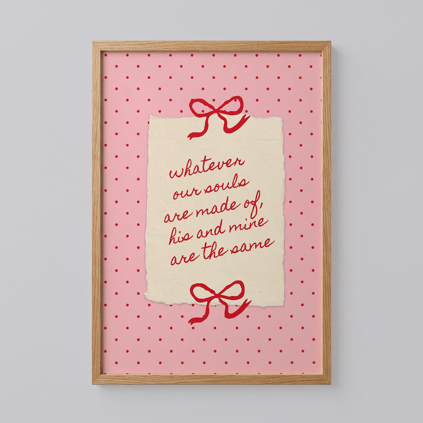 Whatever Our Souls Are Made Of Poster