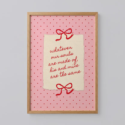 Whatever Our Souls Are Made Of Poster