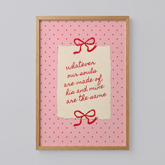 Whatever Our Souls Are Made Of Poster