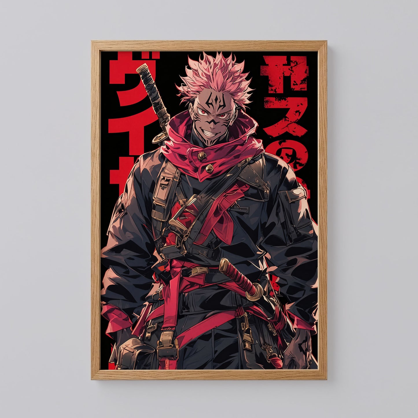 Ryomen Sukuna Jujutsu Kaisen Poster