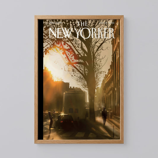 The New Yorker Winter Sun Art Print