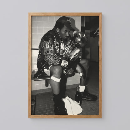 Kobe Bryant Iconic Locker Room Poster