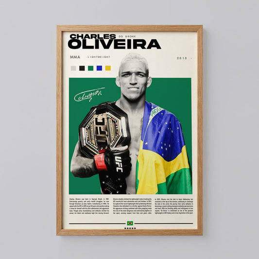 Oliveira UFC Wall Decor