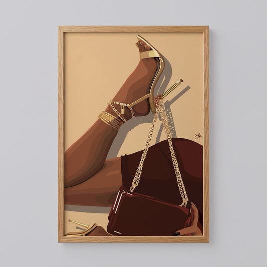 Black Woman Wall Art Decor
