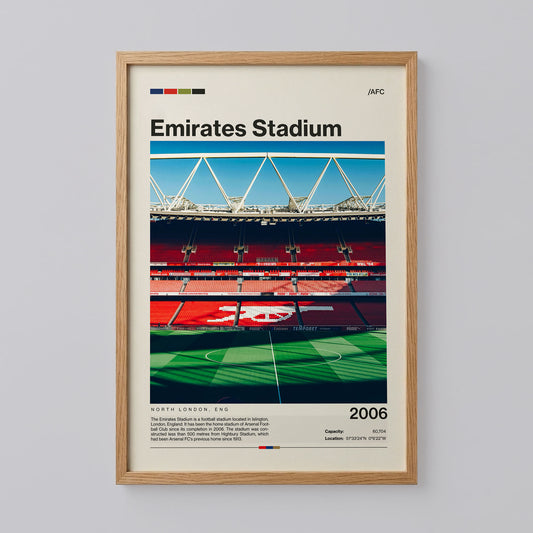 Emirates Stadium Poster