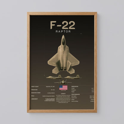 Lockheed Martin F-22 Raptor Print