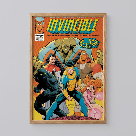Invincible 133 The End of All Things Poster