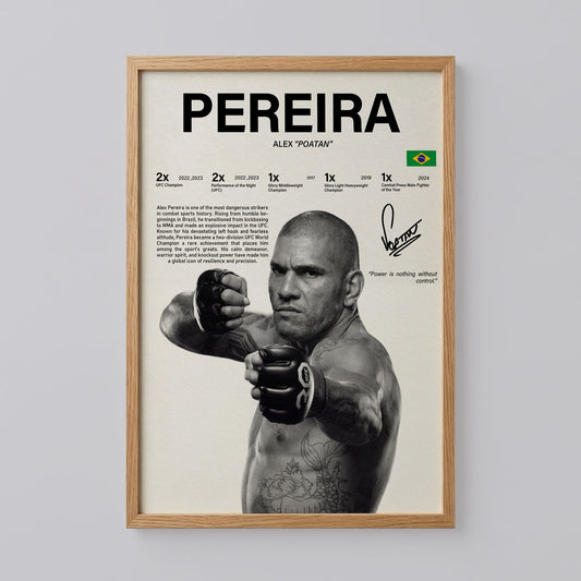 Alex Pereira Poster