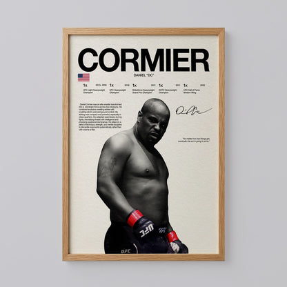 Daniel Cormier Poster