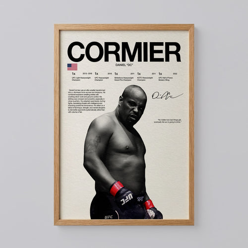 Daniel Cormier Poster