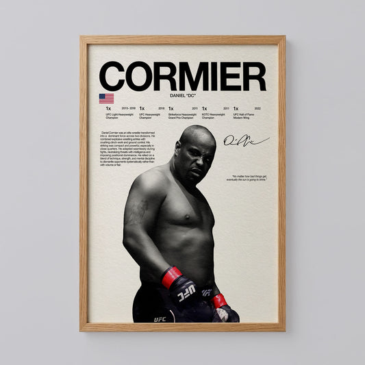 Daniel Cormier Poster