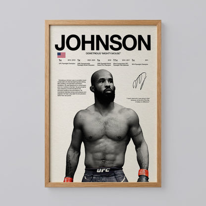 Demetrious Johnson Poster