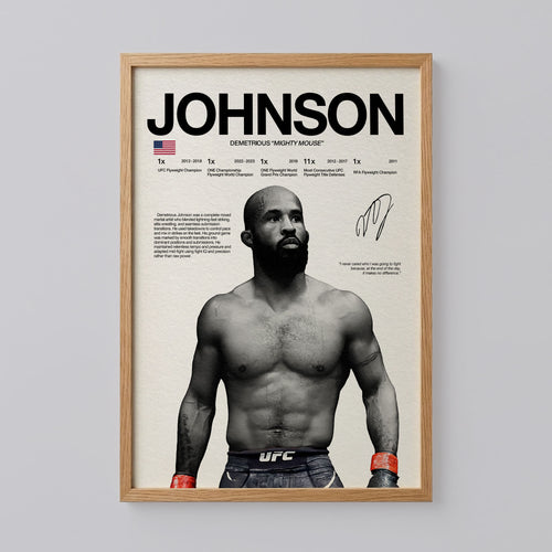 Demetrious Johnson Poster