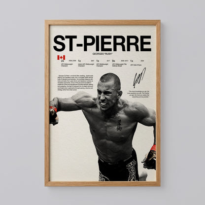 Georges St-Pierre Poster
