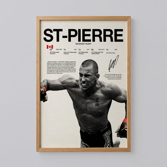 Georges St-Pierre Poster