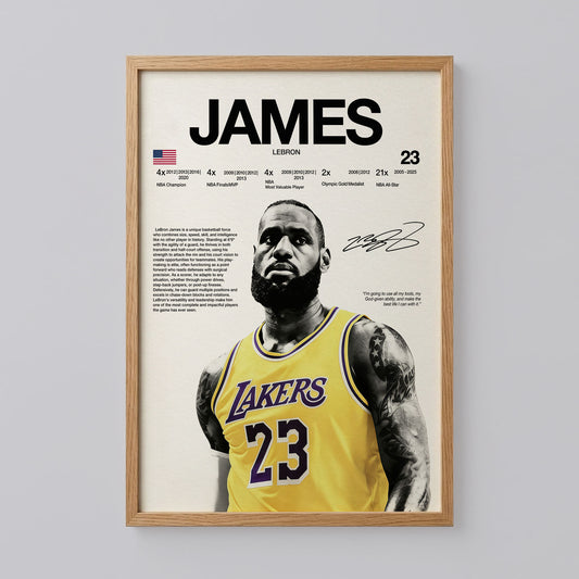 Lebron James Poster