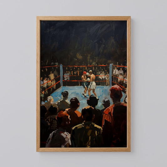Vintage Boxing Poster