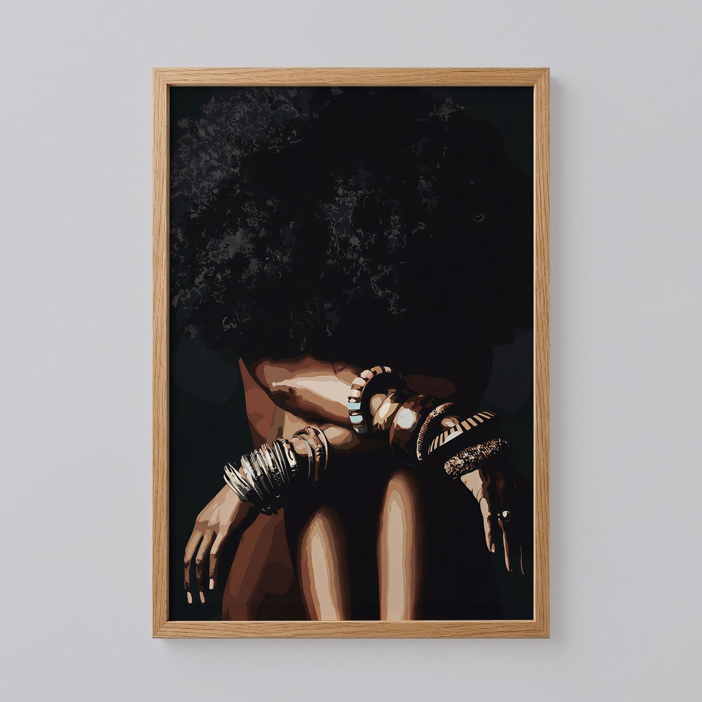Black Girl Wall Art