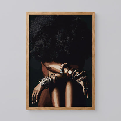 Black Girl Wall Art