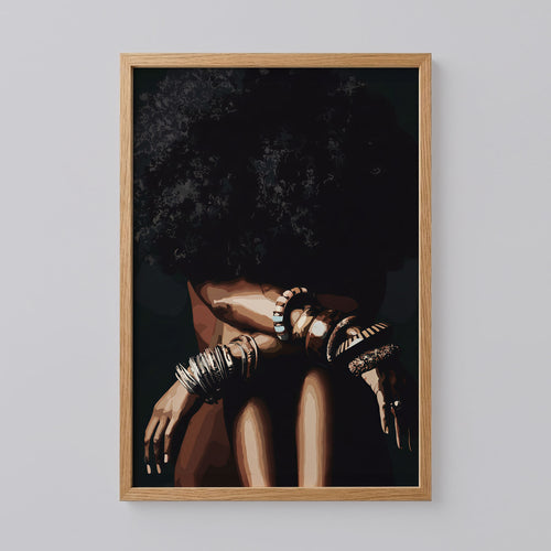 Black Girl Wall Art