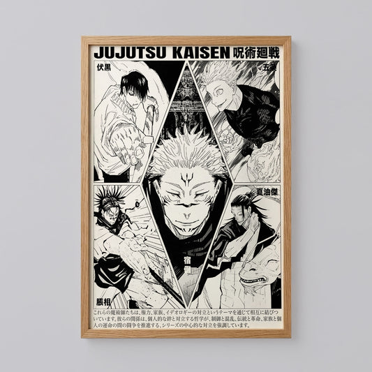 Jujutsu Kaisen Anime Home Decor
