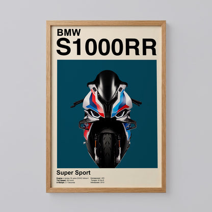 BMW S1000RR Poster