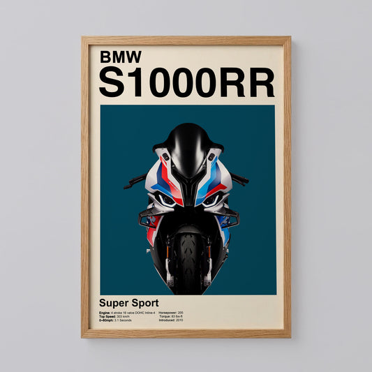 BMW S1000RR Poster