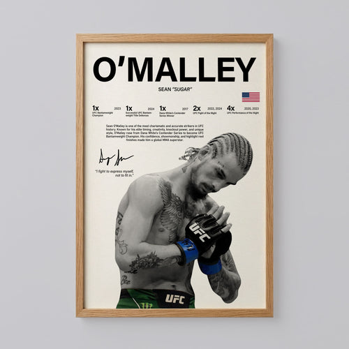 Sean O'malley Print Art