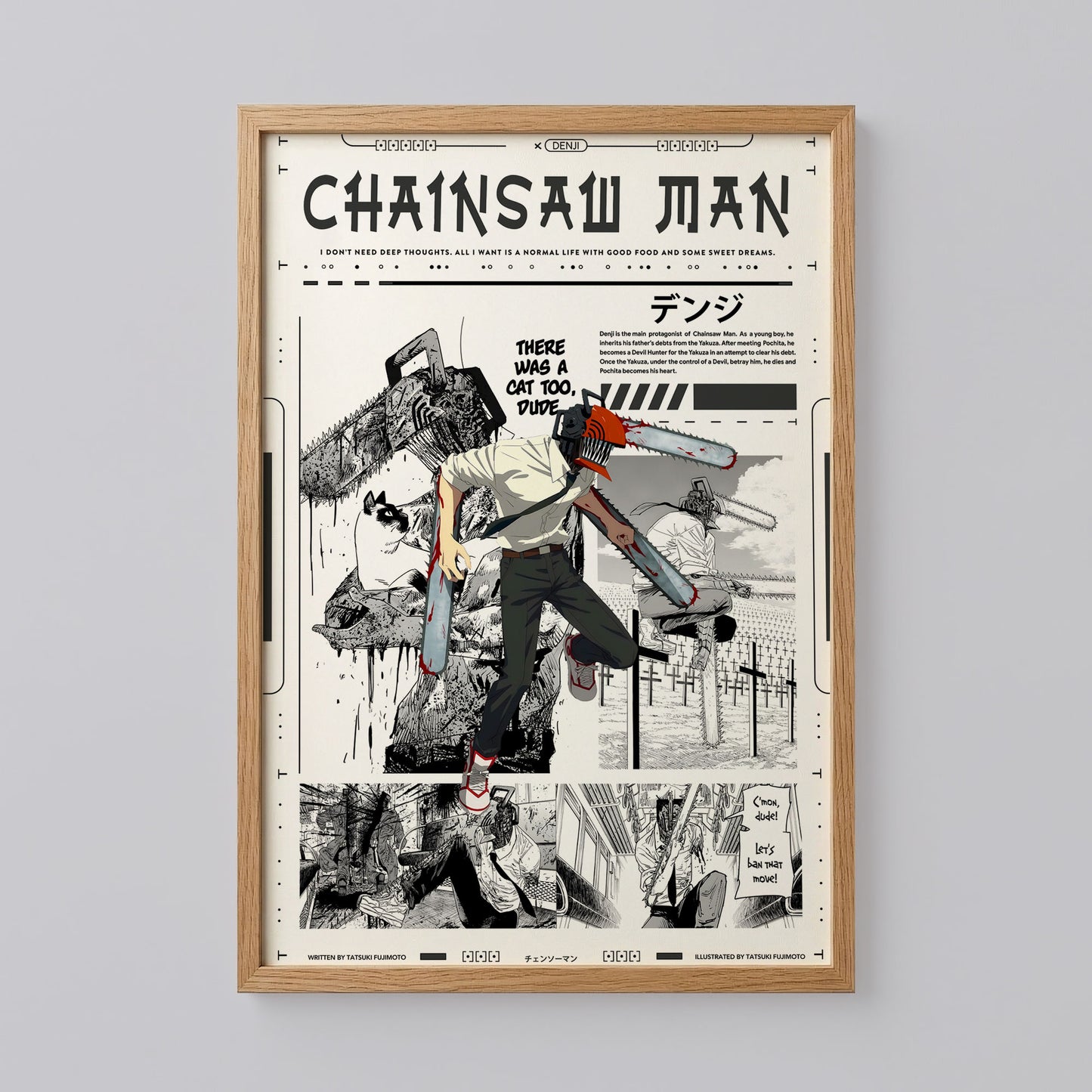 Chainsaw Man Denji Poster